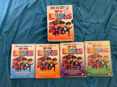 Mennään bussilla - On the buses kausi 1. ja 2. 4xDVD