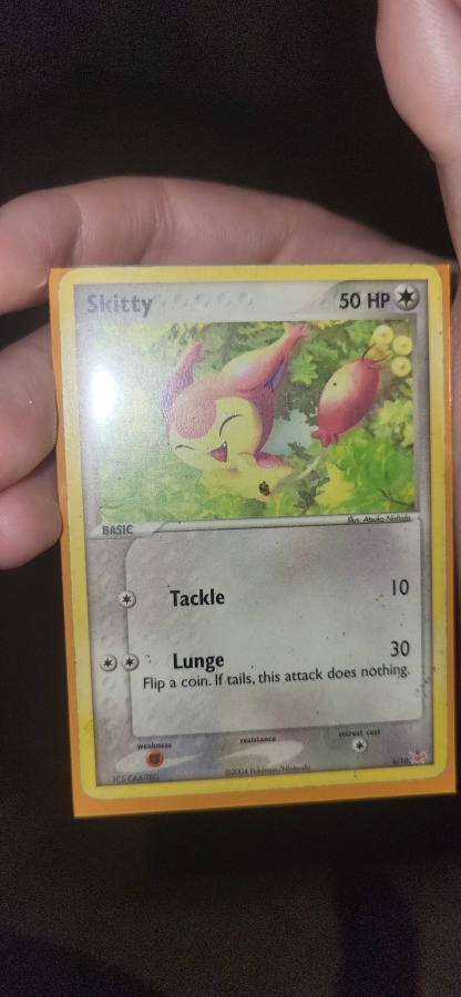 Skitty #6 Pokemon EX Latias & Latios card