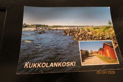 TORNIO KUKKOLANKOSKI 1984 KULKENUT KORTTI