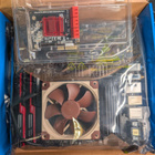 Asus B550M, Ryzen 3 4300G, 32gt DIMM, AXAGON 6xSATA, Noctua - pikkukuva 2