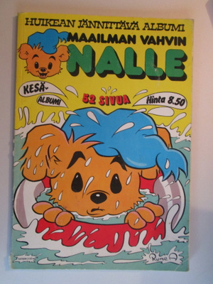 MAAILMAN VAHVIN NALLE ALBUMI KESÄALBUMI 1982 BAMSE