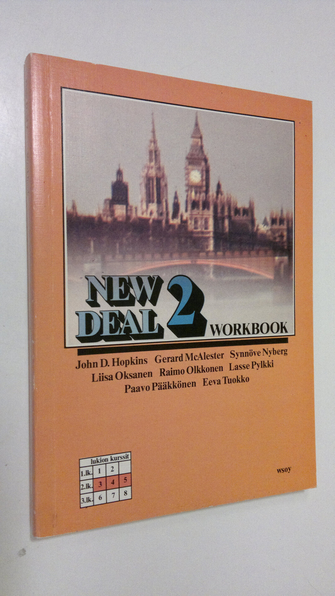 John D. Hopkins : New deal 2, Workbook : courses 3-5