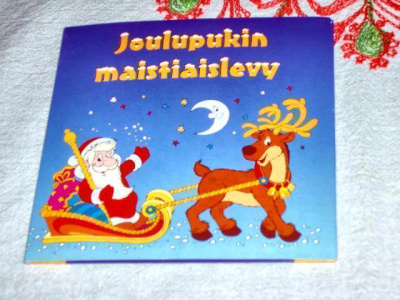 CD  Joulupukin Maistiaislevy