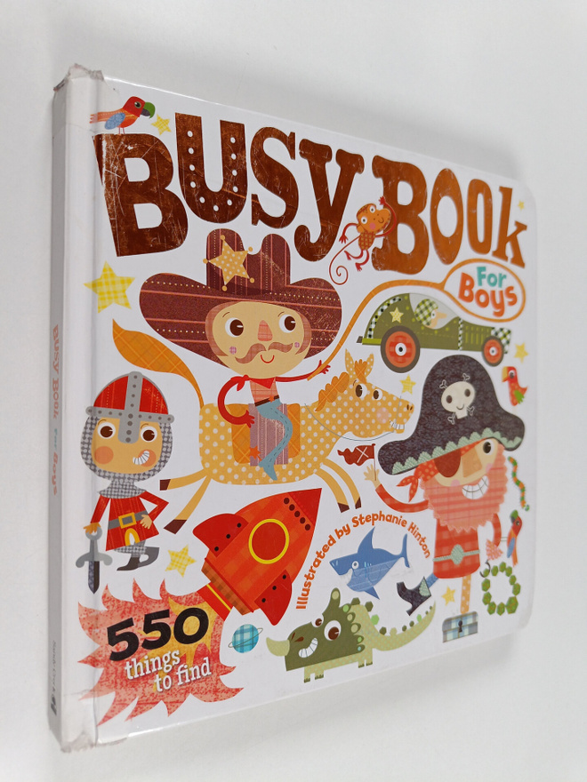 Stephanie Hinton (Illustrator) : Busy Book for Boys - 550...