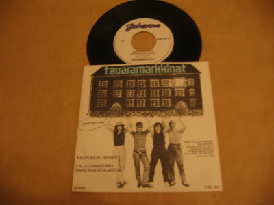 Tavaramarkkinat - Kaupungin yksiöt 7" ps rare 1984