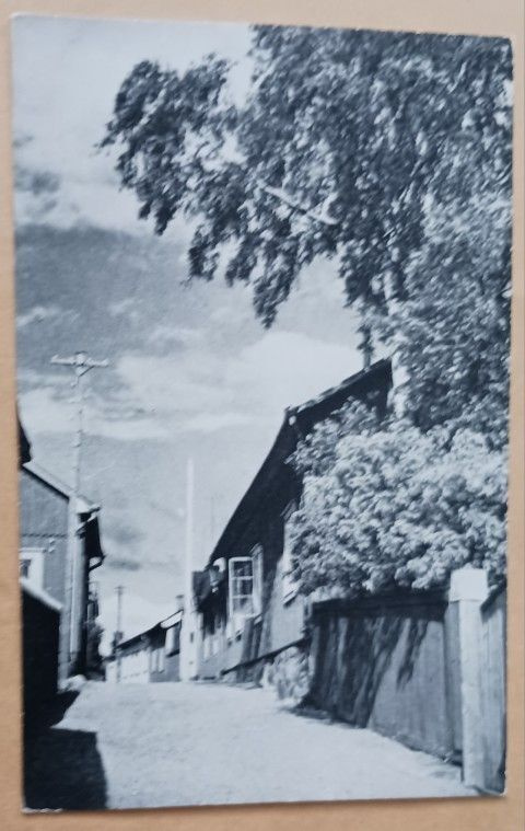 Ekenäs / Tammisaari, Linvävaregatan, vanha mv pk, ei p.