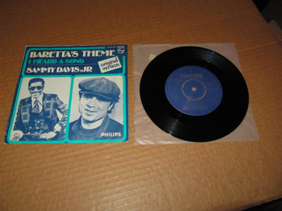 Sammy Davis,JR 7"Baretta`s Theme,PS v.1976 EX/EX-