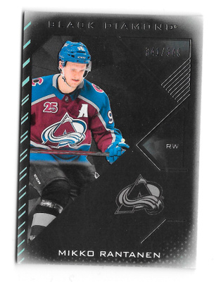 2021-22 Black Diamond Hockey /349 #BDB-MR Mikko Rantanen