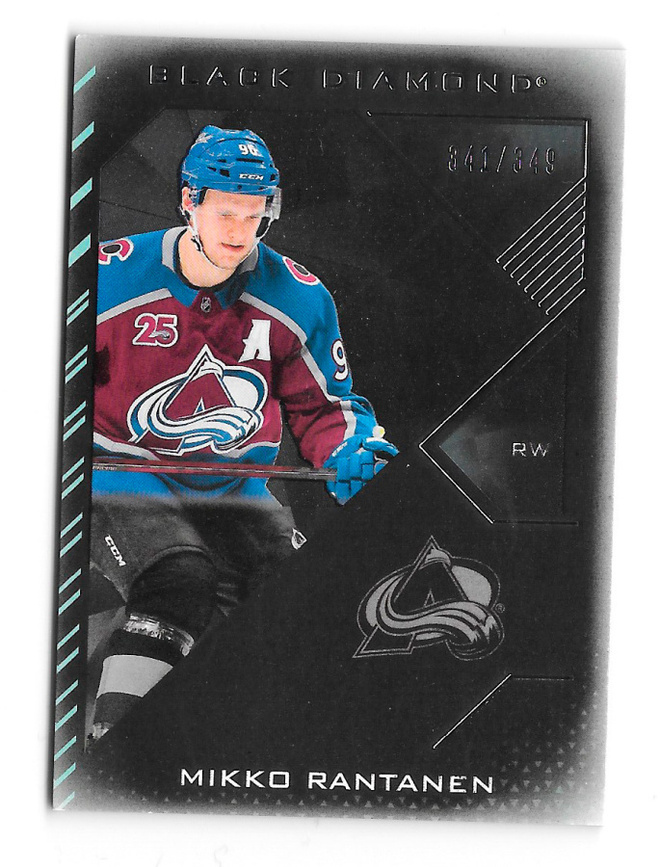 2021-22 Black Diamond Hockey /349 #BDB-MR Mikko Rantanen