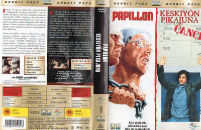 Papillon / keskiyön pikajuna (51 062) k -FI- DVD suomik. (2)
