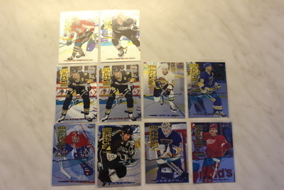 1994-95 Pinnacle Team Pinnacle kortteja alkaen 12e/kpl