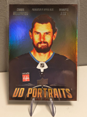 2026-27 Upper Deck Connor Hellebuyck UD Portraits #P-8