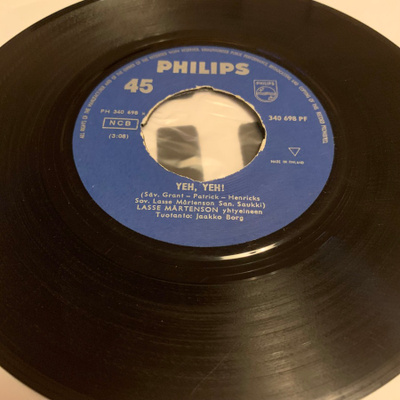 LASSE MÅRTENSON: Yeh Yeh! * Unityttö . * FIN 1965