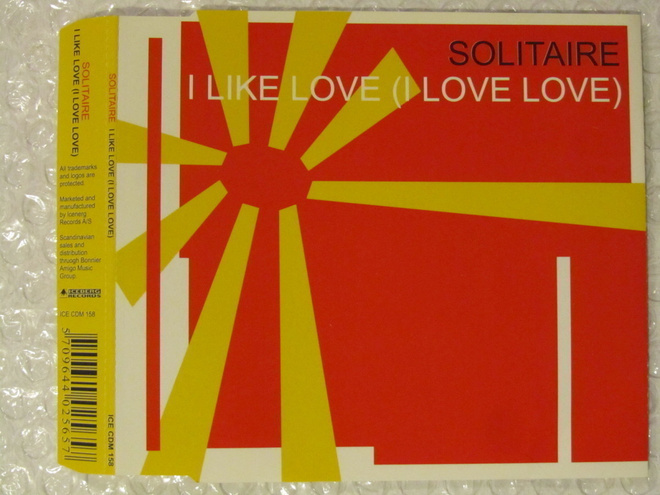 Solitaire • I Like Love (I Love Love) CD Maxi-Single