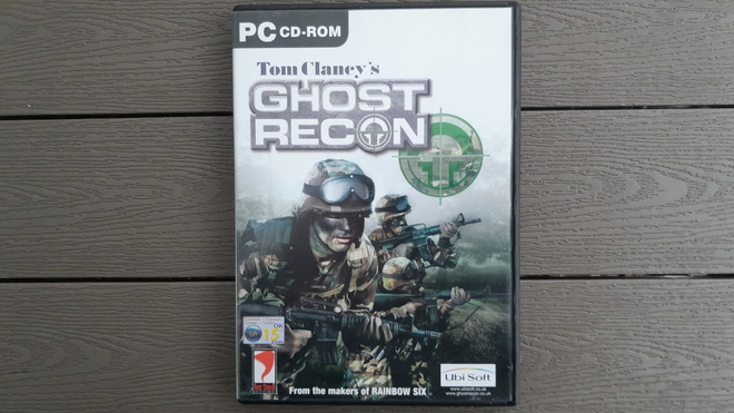 PC CD: Tom Clancy's - Ghost Recon peli (2001)