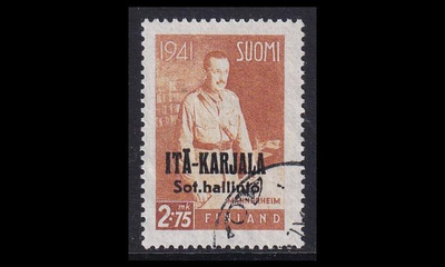 IK_19 o Itä-Karjala Mannerheim 2:75mk (1942)