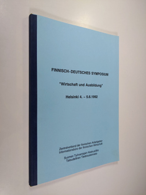 Finnisch-deutsches symposium "Wirtschaft und Ausbildung" ...