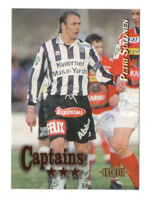 Jalkapallo TACTIC n:o 122 1996 Captains 11/12 PETRI SULONEN