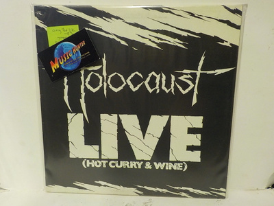 HOLOCAUST LIVE - HOT CURRY AND WINE M-/EX+ LP