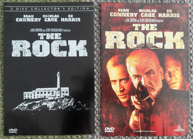 THE ROCK KAHDEN JULKAISUN BOOKLET VIHKONEN