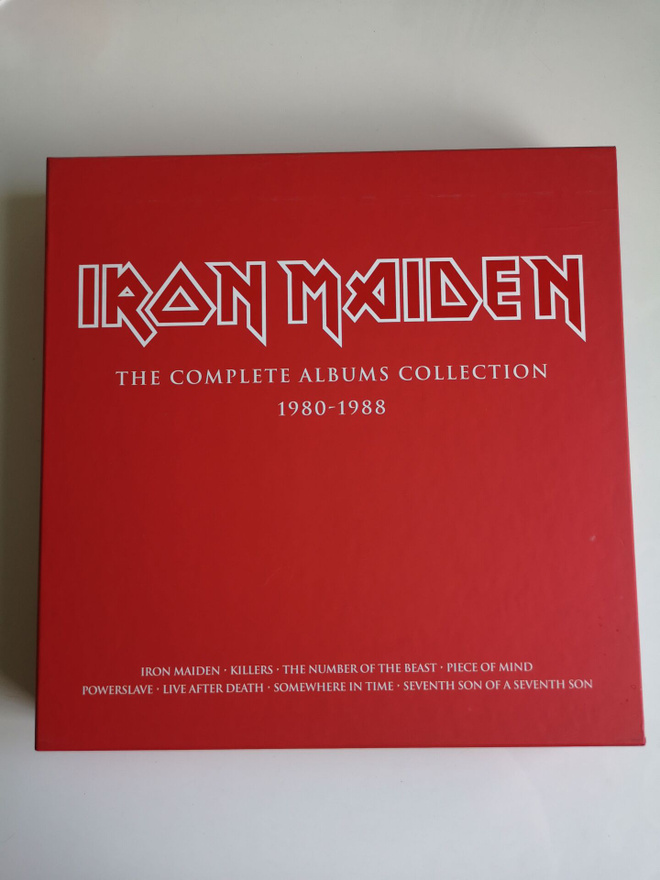 Iron maiden complete albums collection 1980-1988