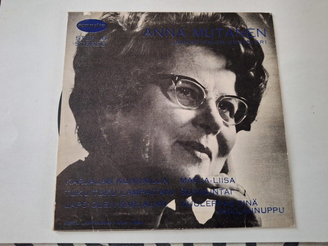 7 " EP ANNA MUTANEN - JAAKKO SALON ORKESTERI