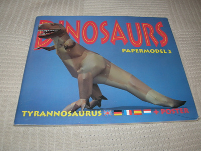 Dinosaurs Papelmodel 2 Tyrannosaurus