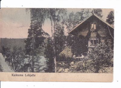 VANHA Postikortti Lohja 1909