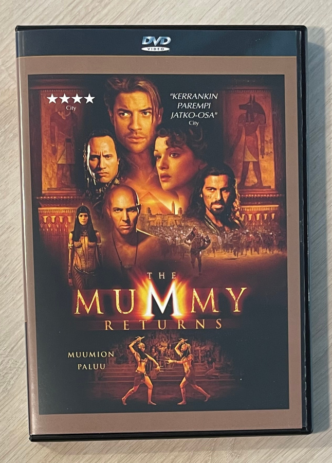 Muumion paluu (2001) Brendan Fraser, Rachel Weisz