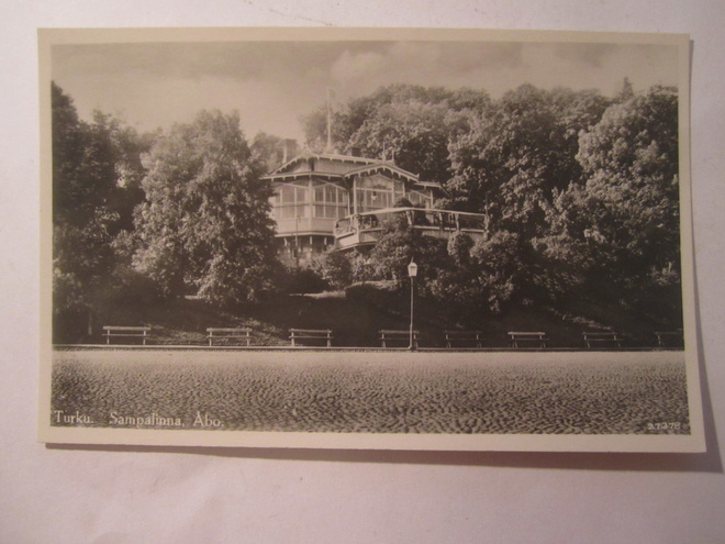 VANHA Postikortti Turku 1930-l  Alkup.Mallikappale