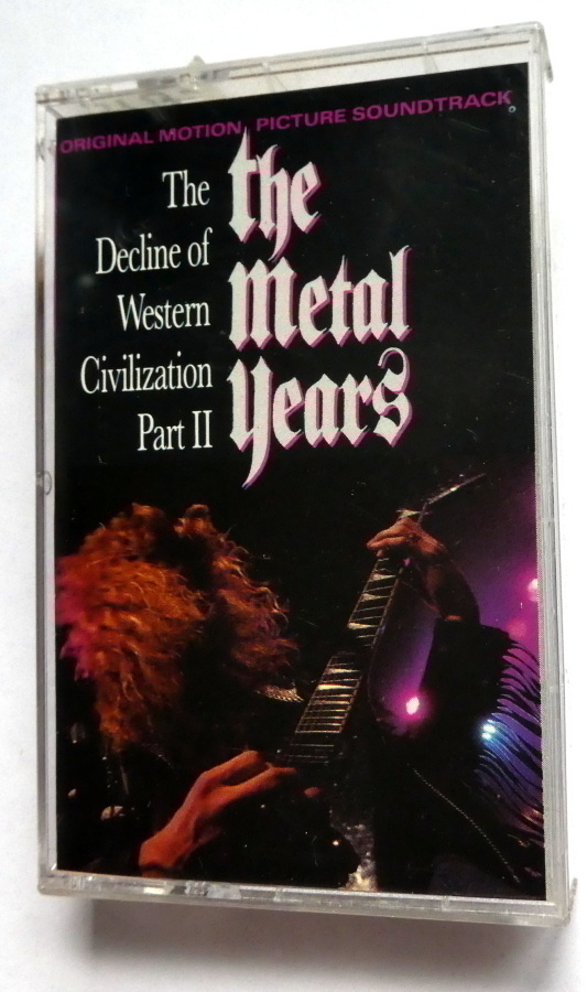 DECLINE OF WESTERN CIVILIZATION c-kasetti MEGADETH Motörhead