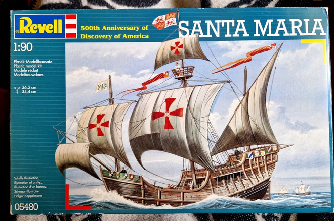 Revell Columbus Ship Santa Maria 1/90 Koottava