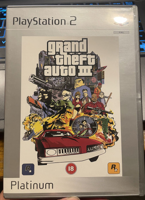 PS2 Grand Theft Auto III - Platinum