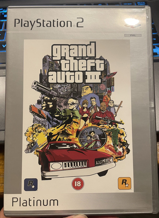 PS2 Grand Theft Auto III - Platinum