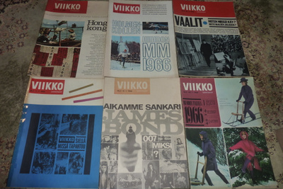 Viikko Sanomat lehtiä 1966