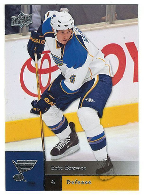 09-10 Upper Deck #352 Eric Brewer