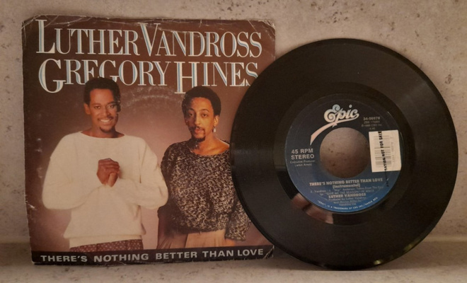 Luther Vandross Duet With Gregory Hines 34-06978 1987
