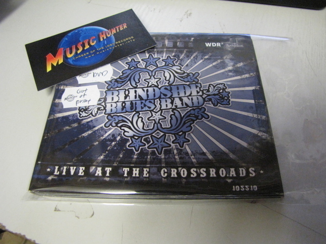 BLINDSIDE BLUES BAND - LIVE AT THE CROSSROADS UUSI CD + DVD