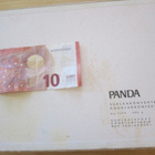 VANHA ISO Pahvi Rasia Panda Suklaakonvehteja SOK Vaajakoski - pikkukuva 2