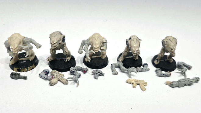 WH40K - 5kpl Genestealer Hybdrids (Rogue Trader) [K70]