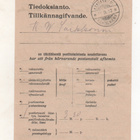 Tiedoksianto ilmoitus 1912 KANGASNIEMI - pikkukuva 1