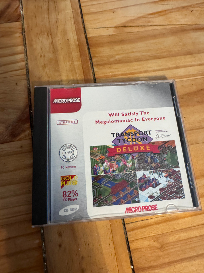 Transport Tycoon Deluxe PC CD-ROM, alkuperäinen