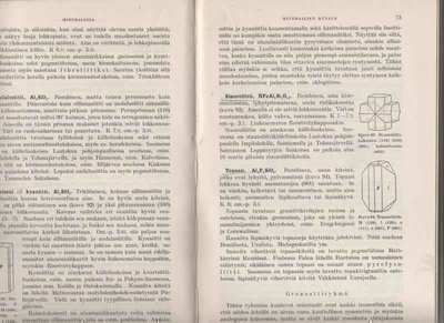 Eskola,P: Kidetieteen,mineralogian ja geologian alk, WS 1944