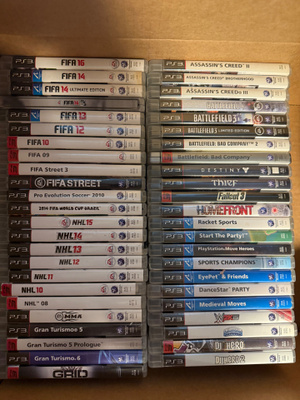 Playstation 3 pelit 4e/kpl