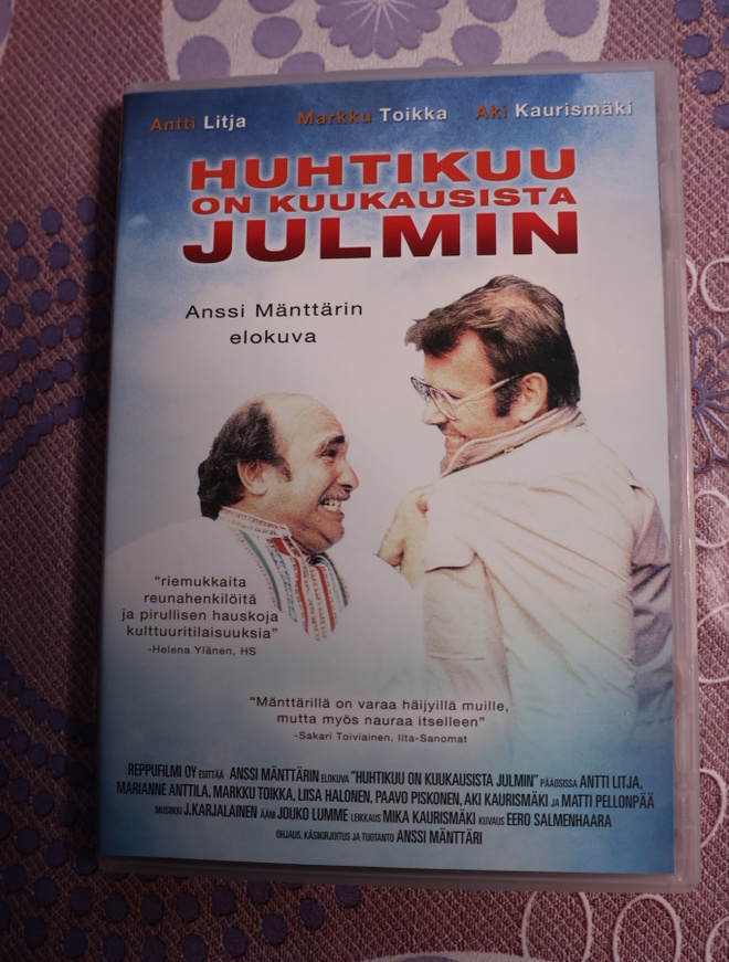 Huhtikuu on kuukausista julmin DVD
