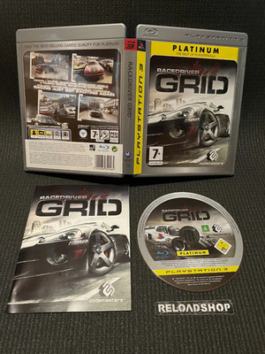 Race Driver GRID Platinum PS3 - CiB