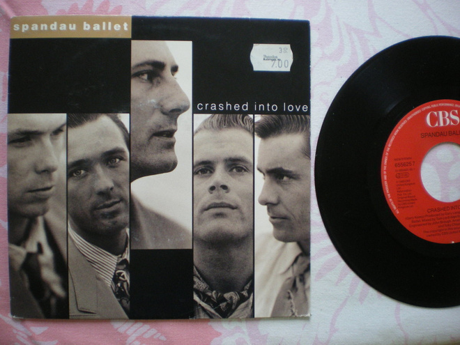7" Spandau Ballet: Crashed Into Love / How Many Lies