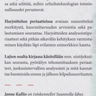 Janne Kallio: Treenaa tehokkaasti - pikkukuva 3