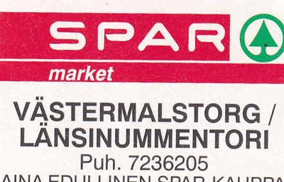 Länsinummentori  , SPAR  b588
