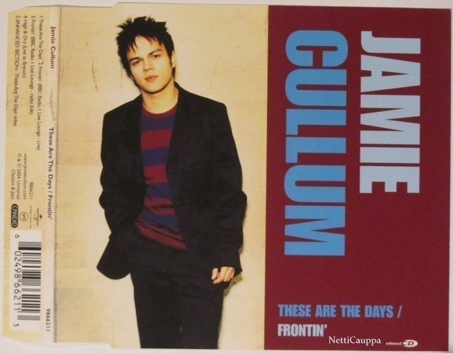 Jamie Cullum • These Are The Days / Frontin' CD-Single